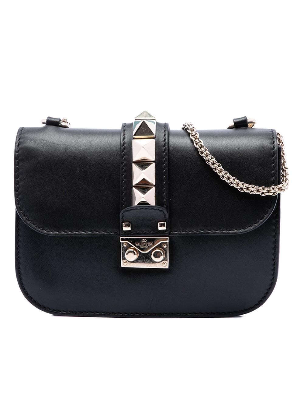 Valentino Small Leather Rockstud Glam #341370V59B